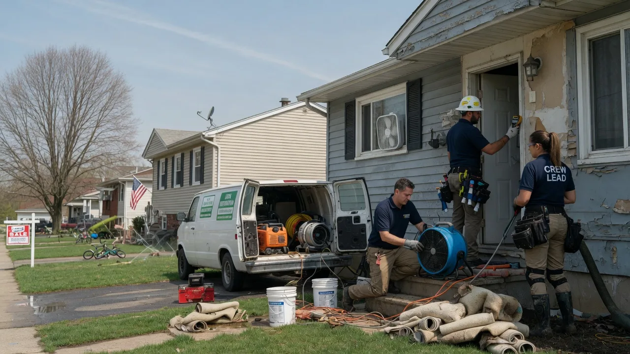 Flood Cleanup in Lake Harmony, PA near me